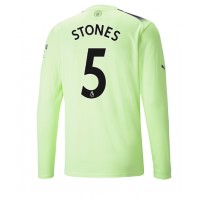 Fotbalové Dres Manchester City John Stones #5 Alternativní 2022-23 Dlouhý Rukáv